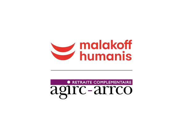 Logos Malakoff Humanis et agirc-arrco