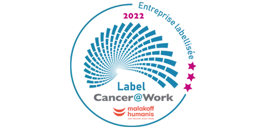 Logo label Cancer@Work