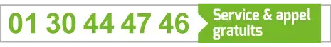 01 30 44 47 46 Service et appel gratuits