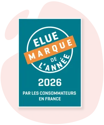 Logo Elue marque de l'année 2026 - par les consommateurs en France